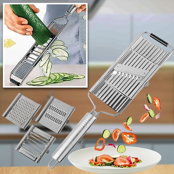 Multifunkční kráječ na zeleninu | SLICEIEST (4 čepele ZDARMA)