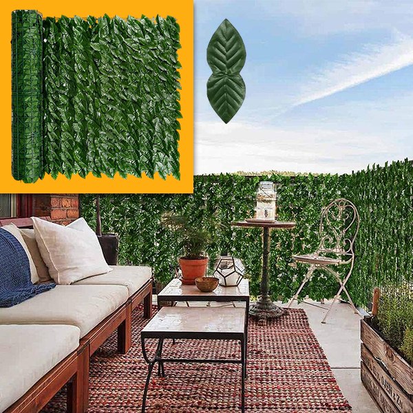 Panel pro ochranu soukromí s umělými listy | LEAFPANEL