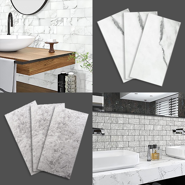 3D lepicí obklady na zeď (10 ks) | INSTATILE