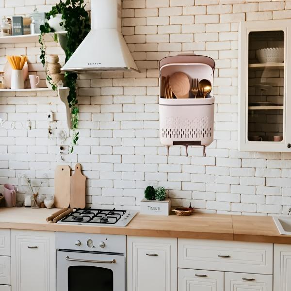 Nástěnný držák na kuchyňské náčiní | UTENSILKO