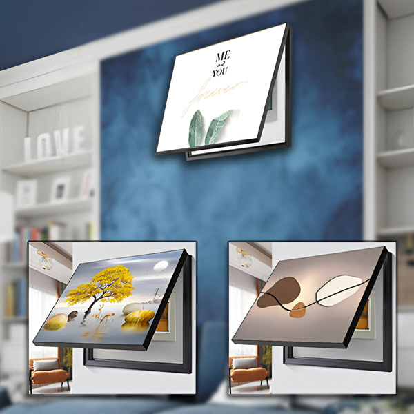 Dekorativní malba na kryt elektrické krabice (30x40cm) | DECOFRAME