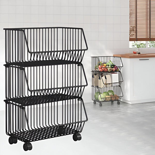 Košík se 3 koši | CARTSTACK