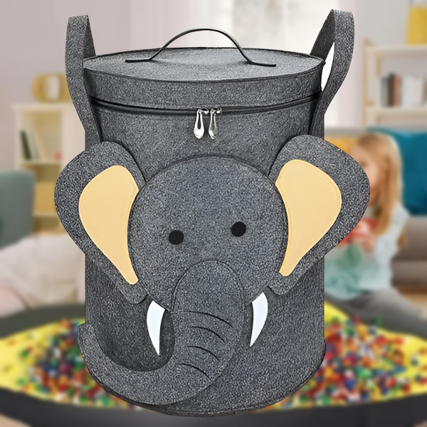 Organizér na hračky s vestavěnou hrací podložkou | FOLDATOY