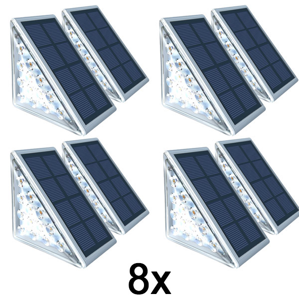 4x Vodotěsná solární lampa (2ks) | LUMOSTEP