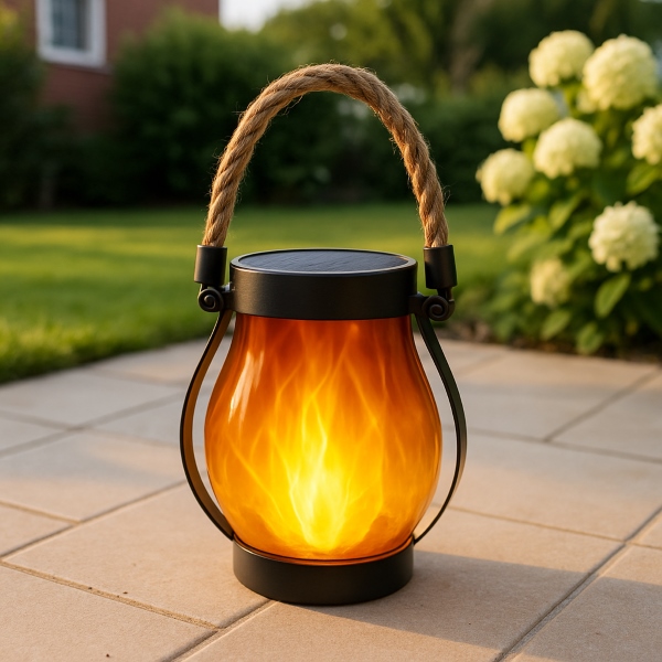 Solární lucerny s efektem tančícího plamene | FLAMLUX